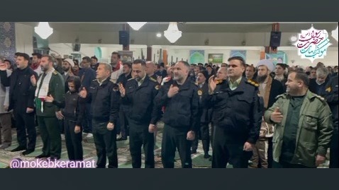 مراسم گرامیداشت شهید سید حسن نصرالله همزمان با تشییع شهدا در لبنان - تالش